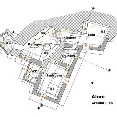 ヴィラ Aloni Cave House *
